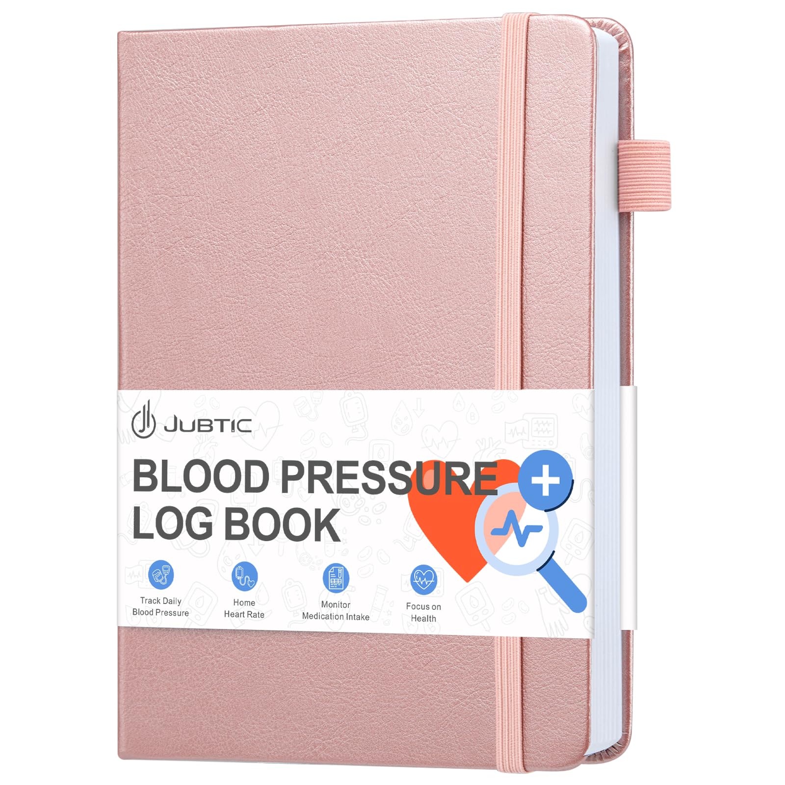 Blood Pressure Log Book - Cover View